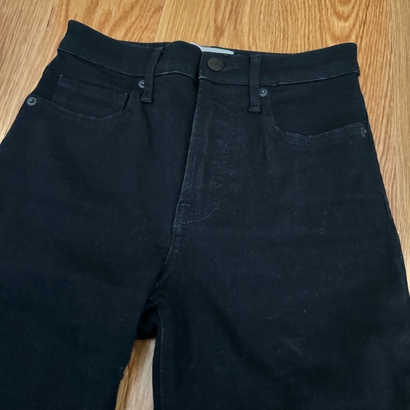 EVERLANE Black High Rise Skinny Jeans, Size 25 (US 2-4) - Picture 5 of 8